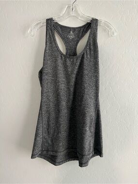Women’s Charcoal Gray Racerback Performance Tank Top